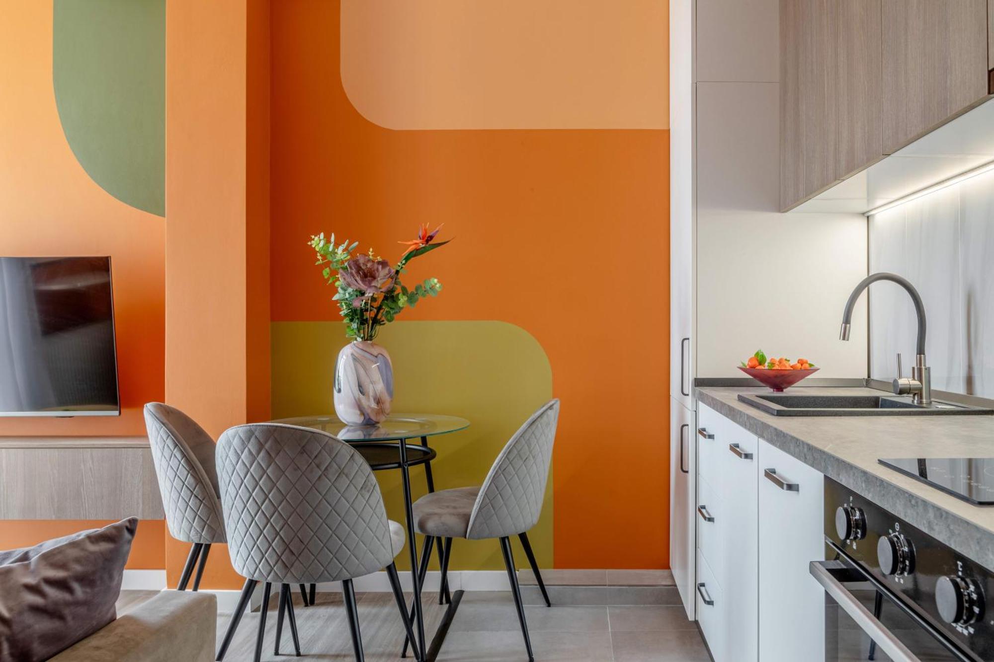 Appartamento Playful & Bright 1Br Near The Faculty Of Law Bucarest Esterno foto
