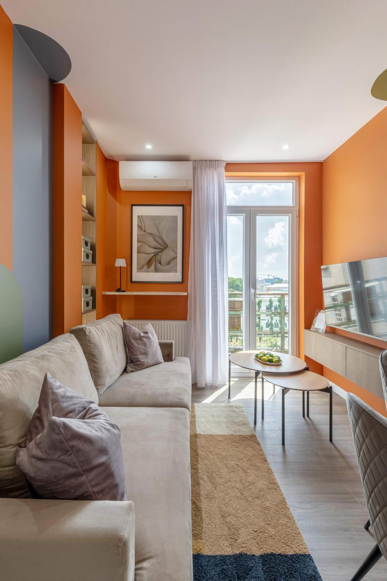 Appartamento Playful & Bright 1Br Near The Faculty Of Law Bucarest Esterno foto